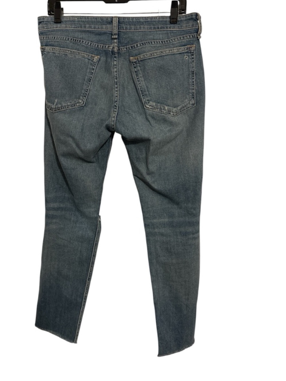 Rag & Bone Distressed Dre Low Rise Ankle Slim Boyfriend Jeans 27 - Picture 5 of 9